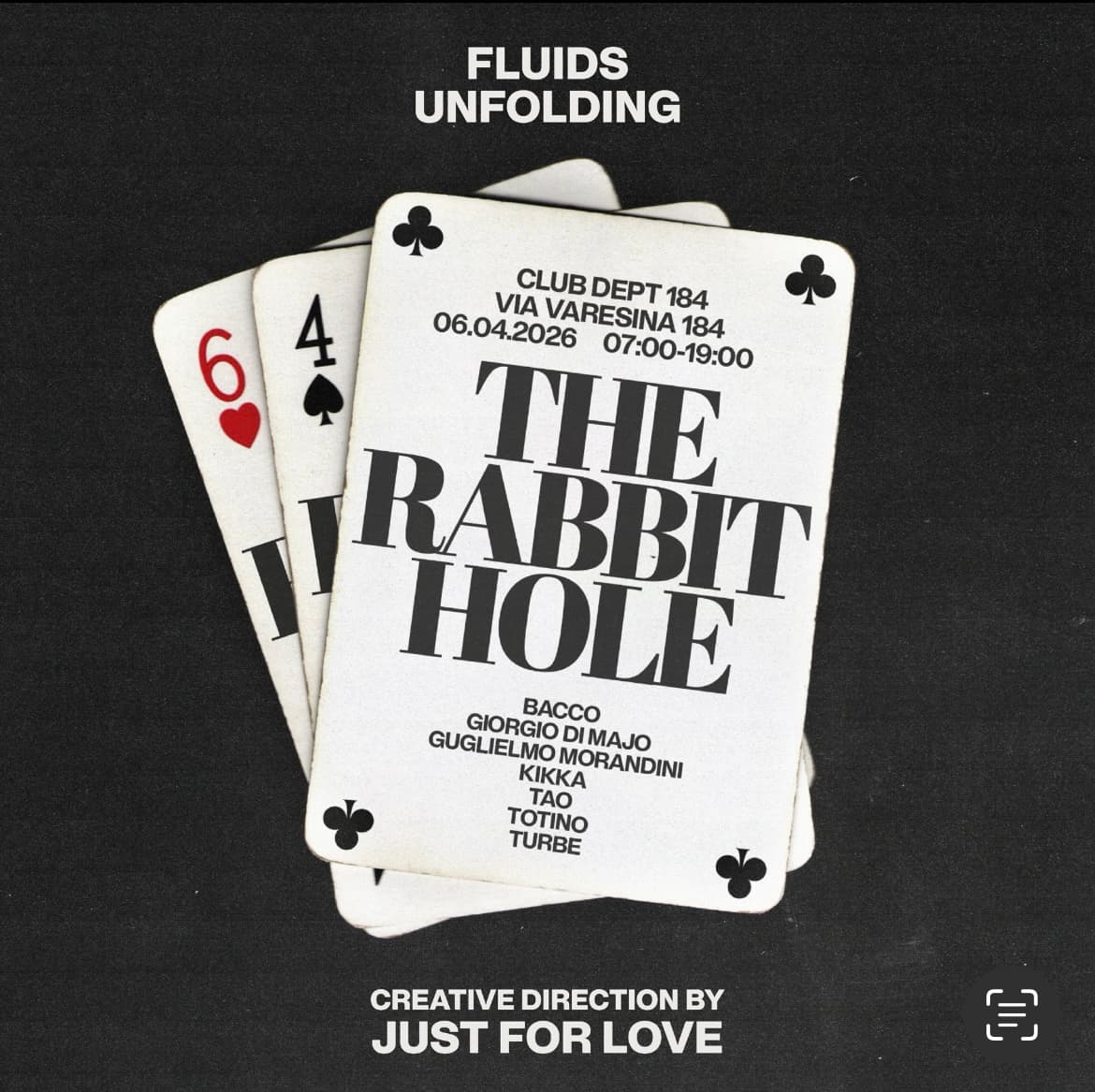 THE RABBIT HOLE - By UNFOLDING, Fluids, Just for Love
