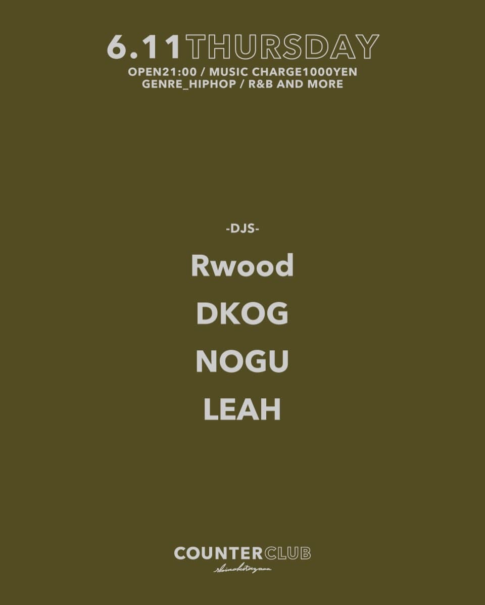 COUNTERCLUB THURSDAY