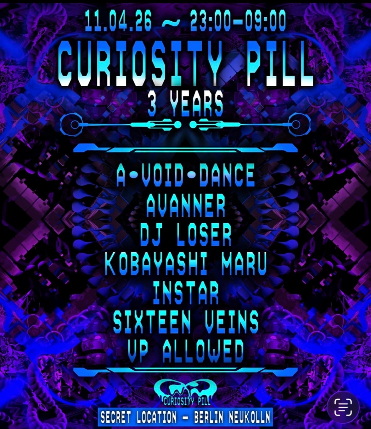 Curiosity Pill 3 Years