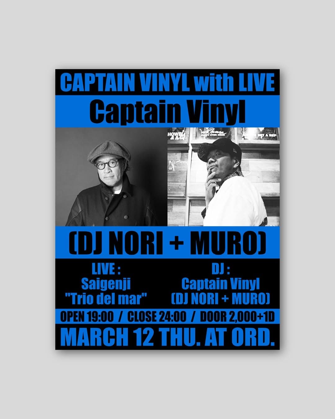 CAPTAIN VINYL with LIVE