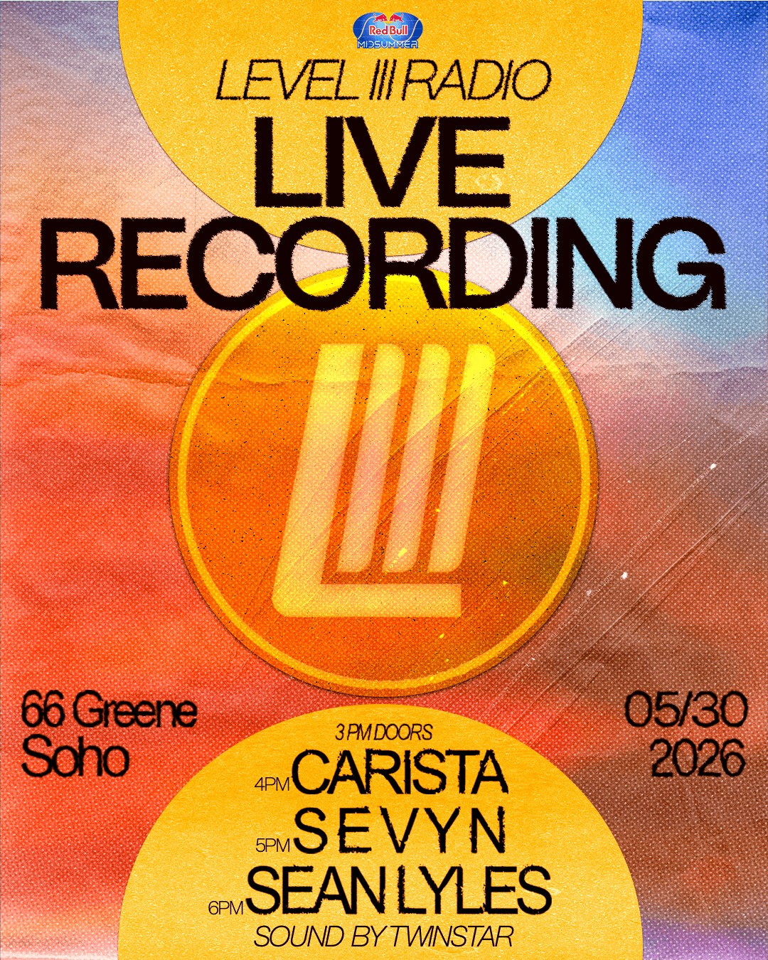 Level III Radio Live Recording