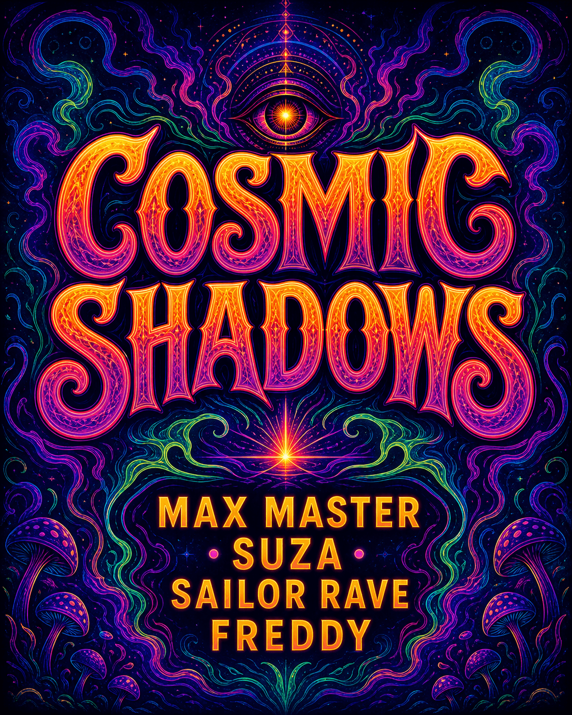 COSMIC SHADOWS - FREE OPEN AIR