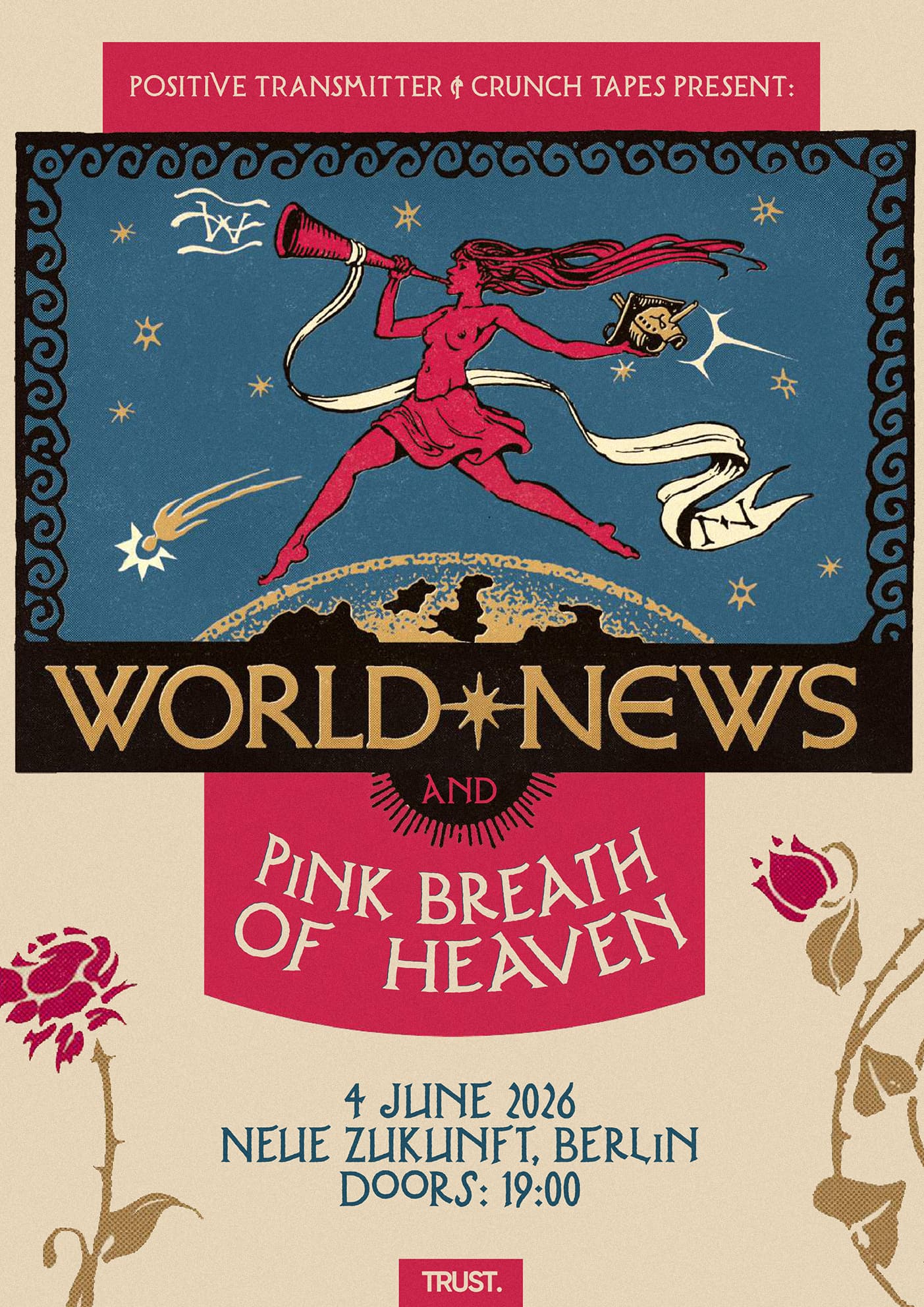 World News (UK), Pink Breath Of Heaven (US)