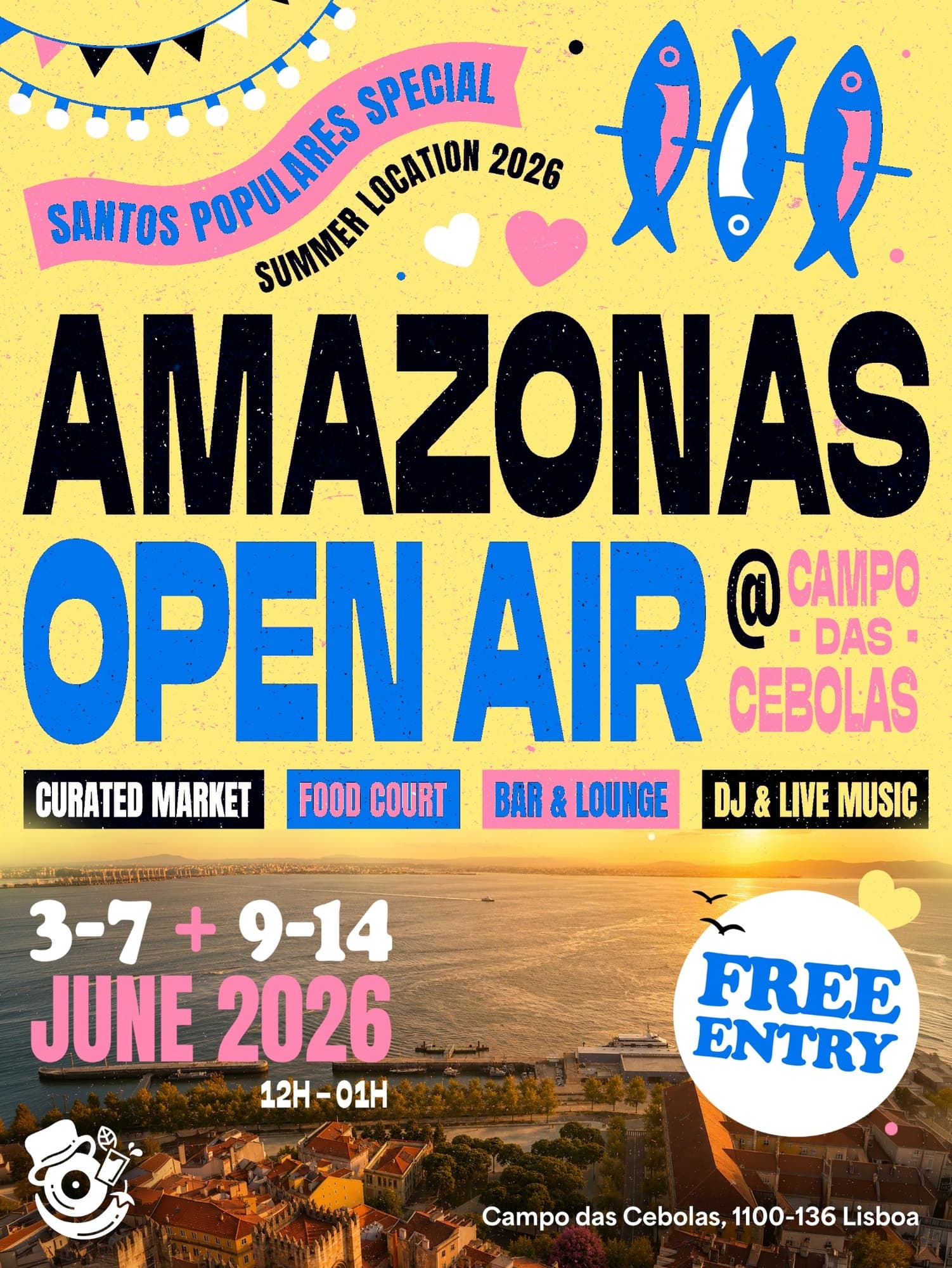 Amazonas Open Air @Campo Das Cebolas / 3-7 June