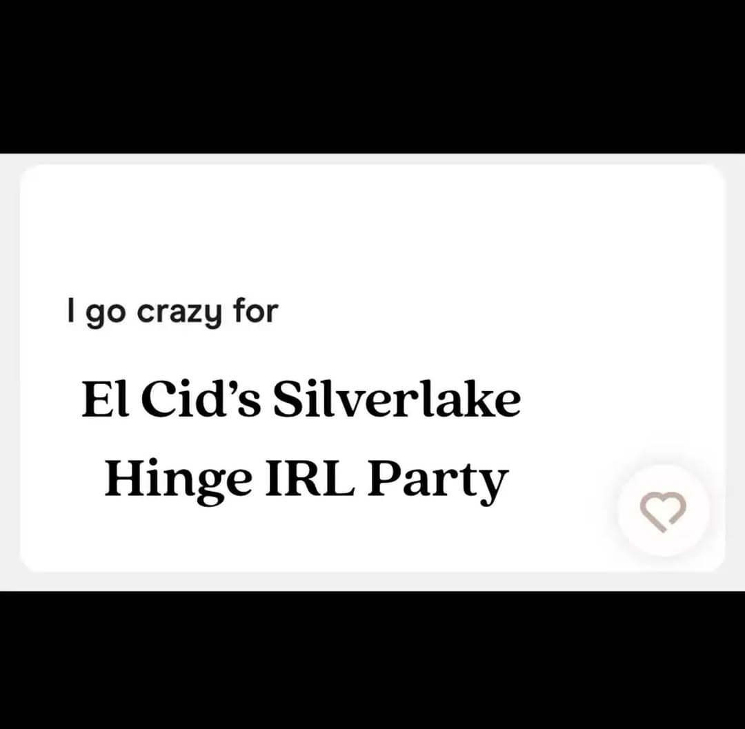 Hinge IRL