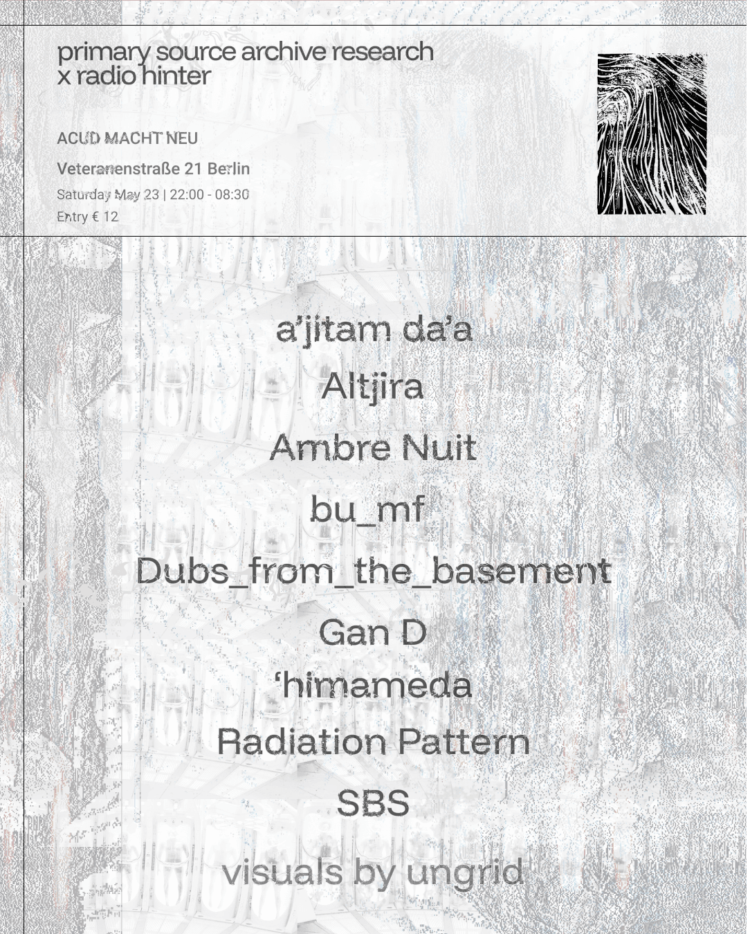 Primary Source Research Archive x Radio Hinter