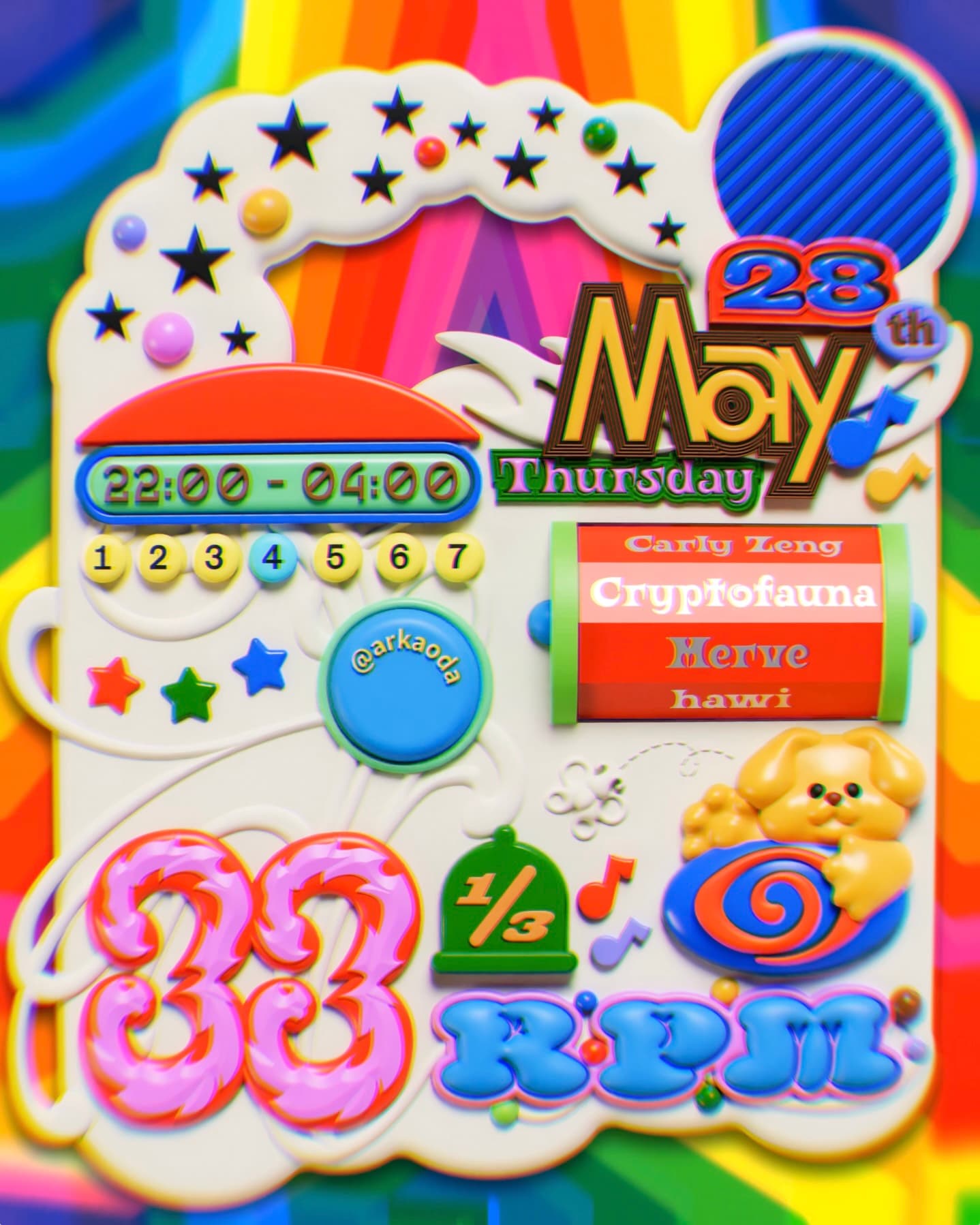 33 ⅓ rpm