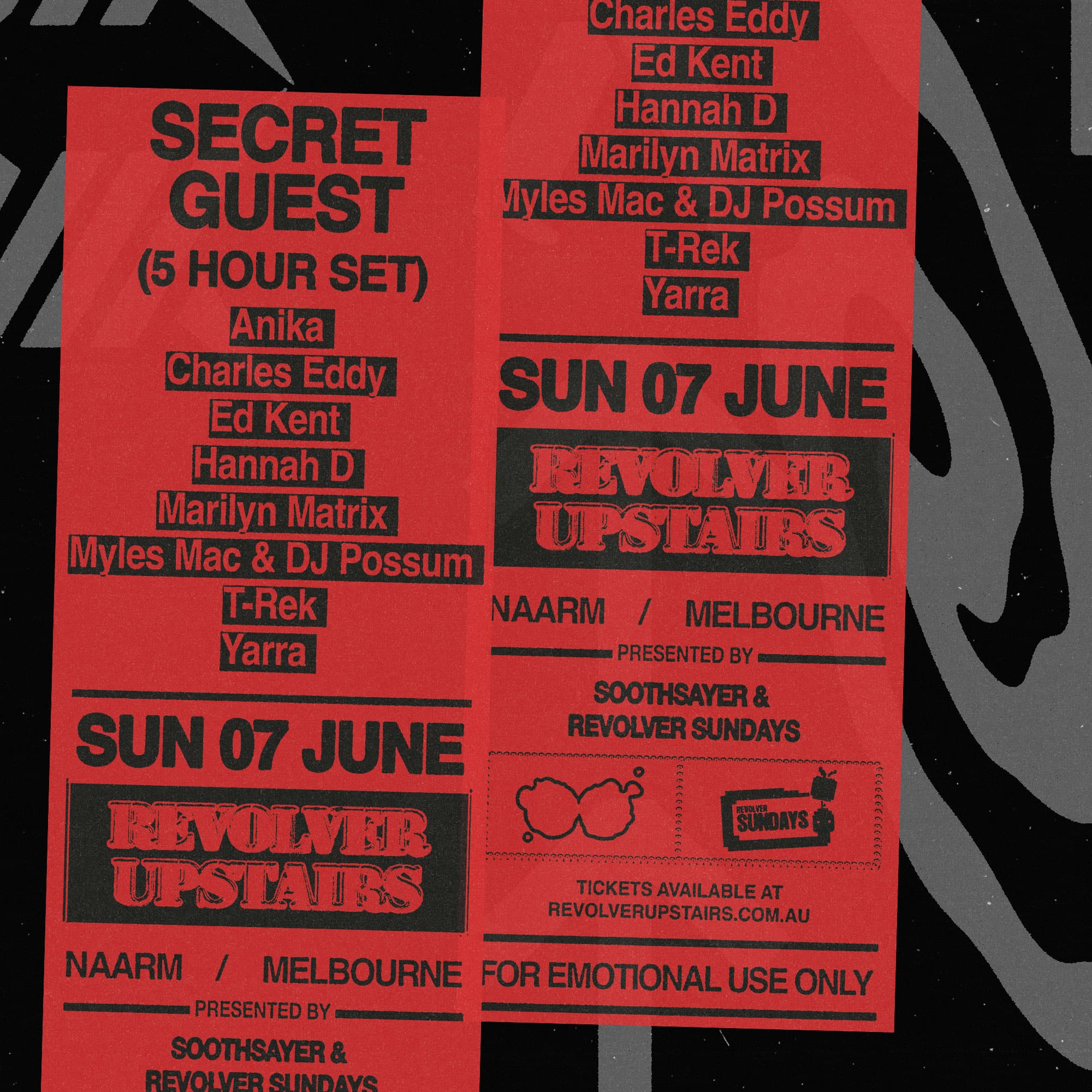 Soothsayer & Revolver Upstairs