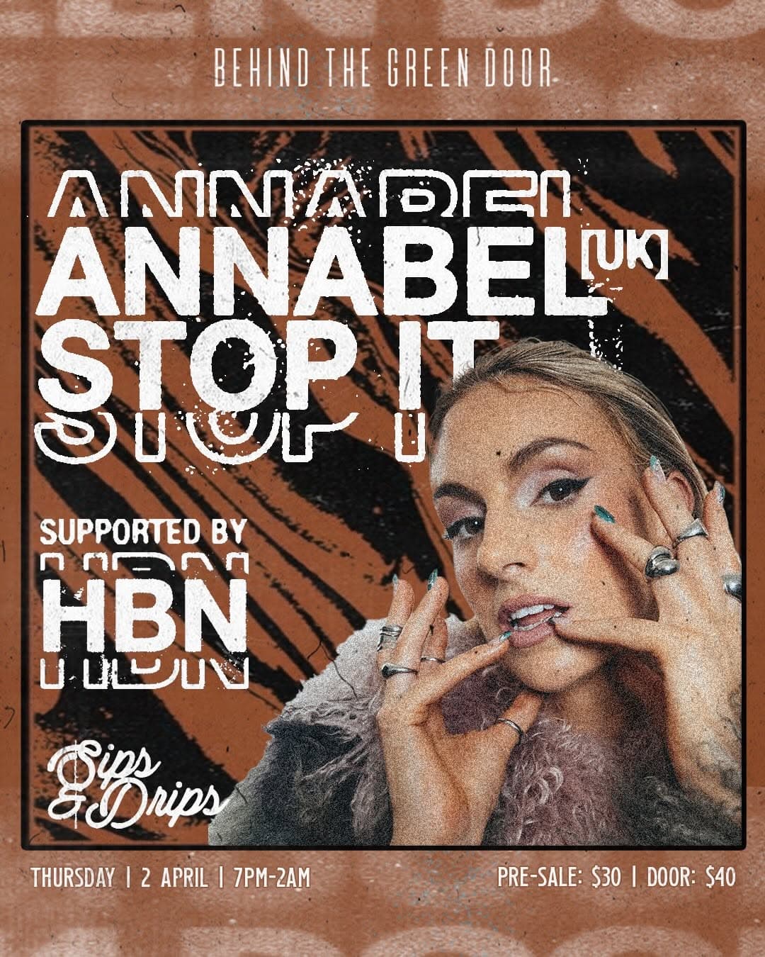 ANNABEL STOP IT at Behind the Green Door