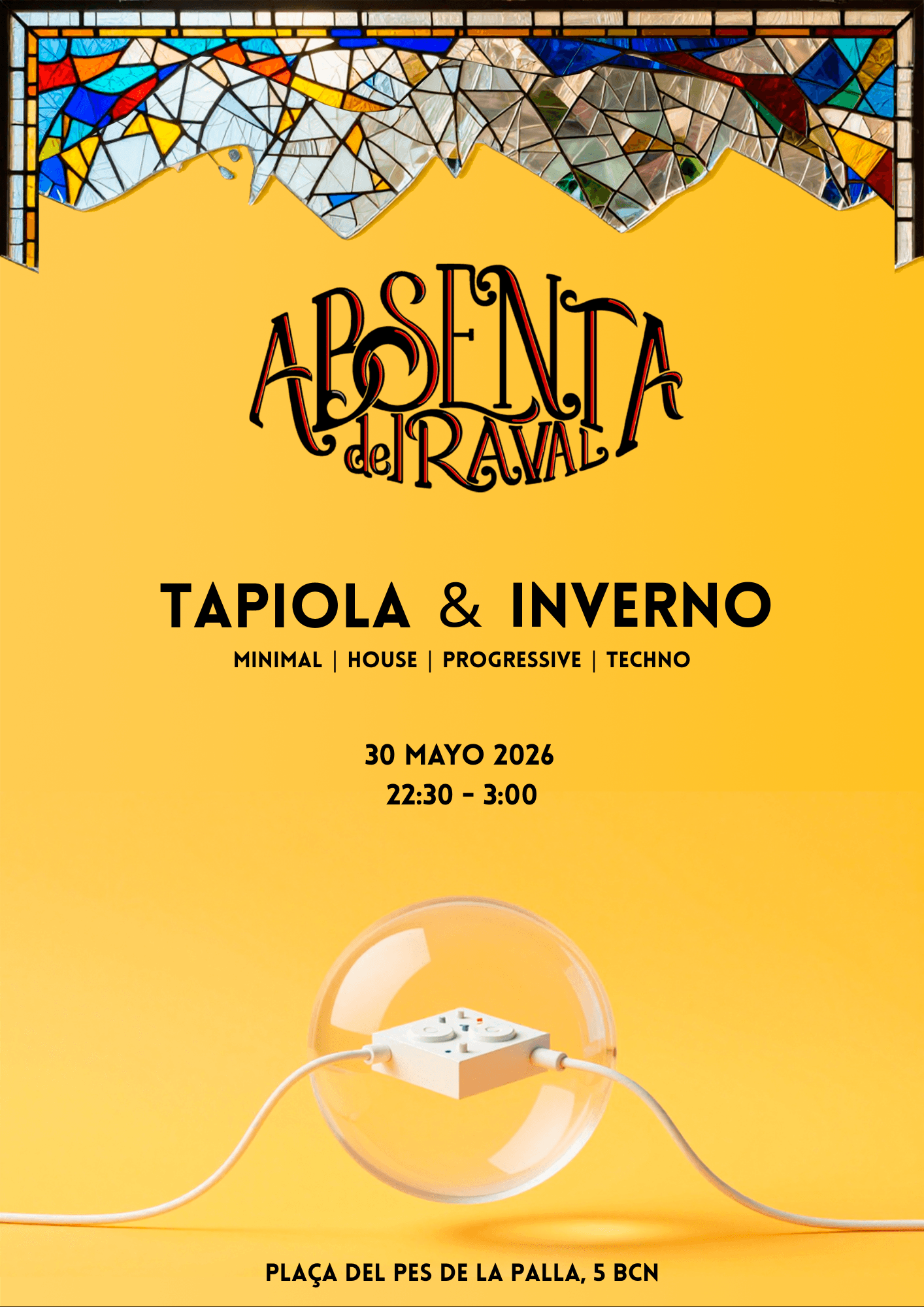 Absenta del Raval Club PRES. Tapiola & Inverno