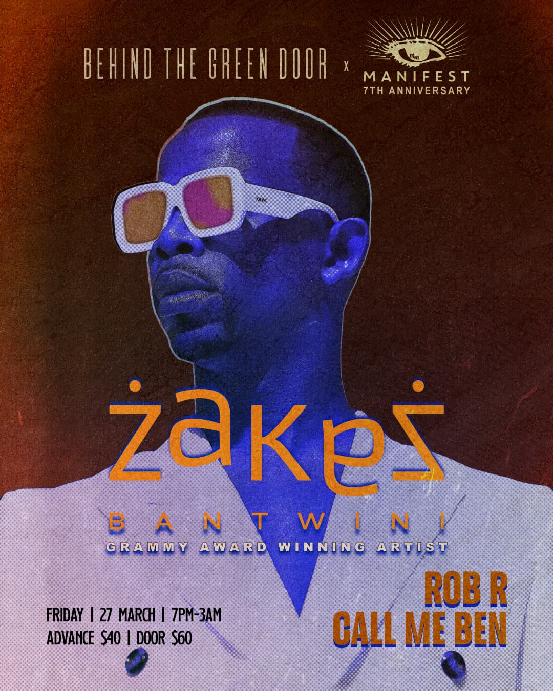 Behind The Green Door x Manifest presents: Zakes Bantwini