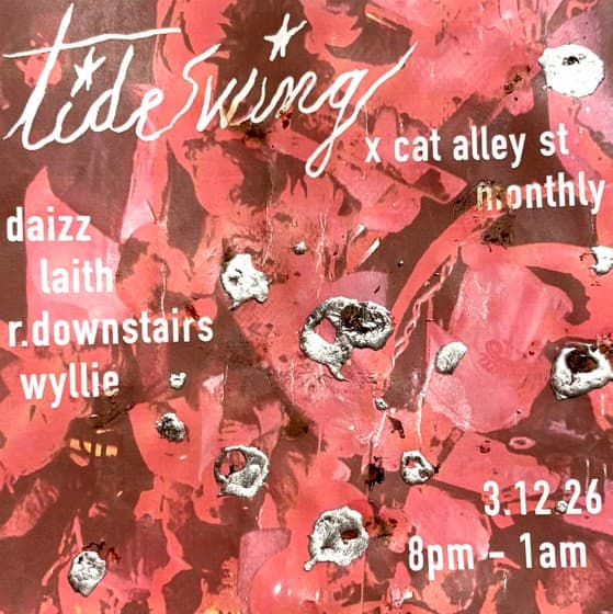 Tide Swing x Cat Alley with Residents (monthly)