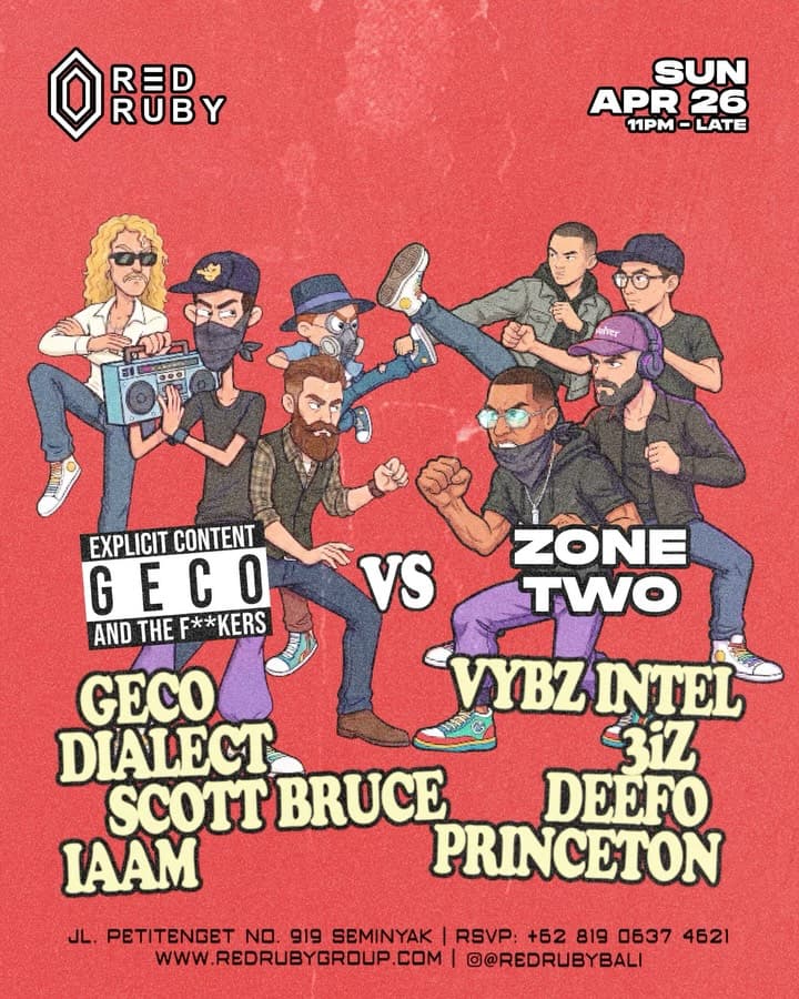 GECO AND THE F**KERS vs ZONE TWO