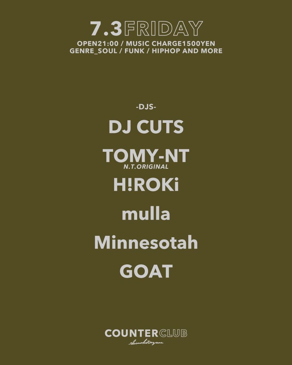 COUNTERCLUB FRIDAY