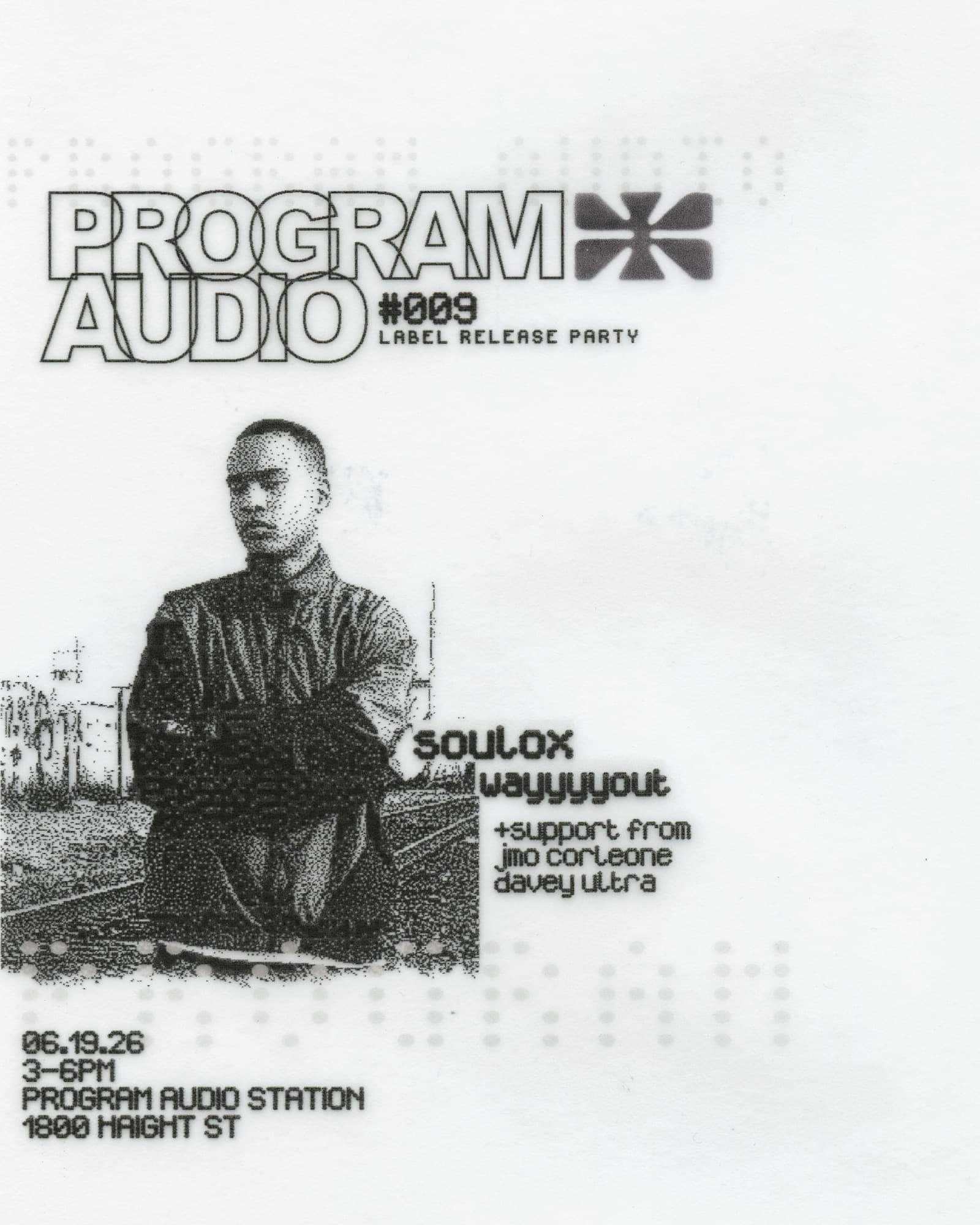 program audio label release livestream: Soulox
