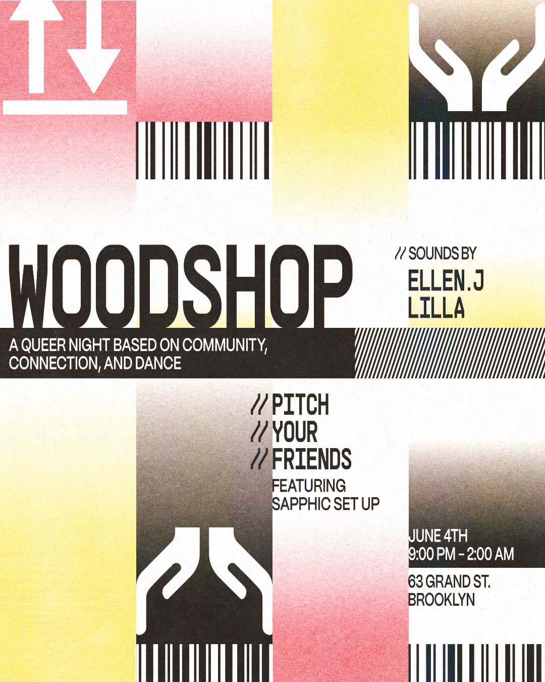 Woodshop at Dead Letter No.9 with ellen.j + LILLA
