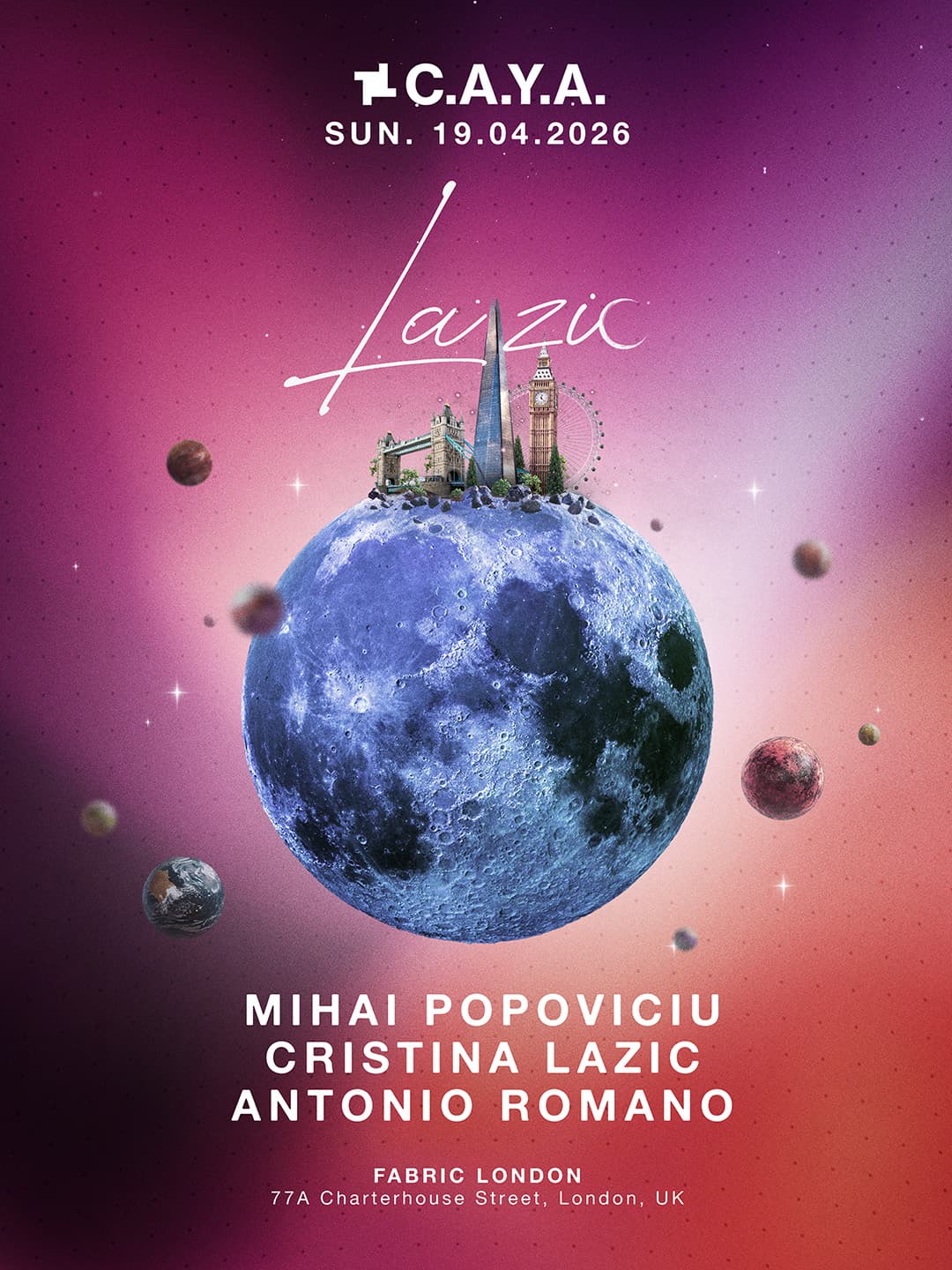 CAYA: La Zic - Mihai Popoviciu, Cristina Lazic, Antonio Romano
