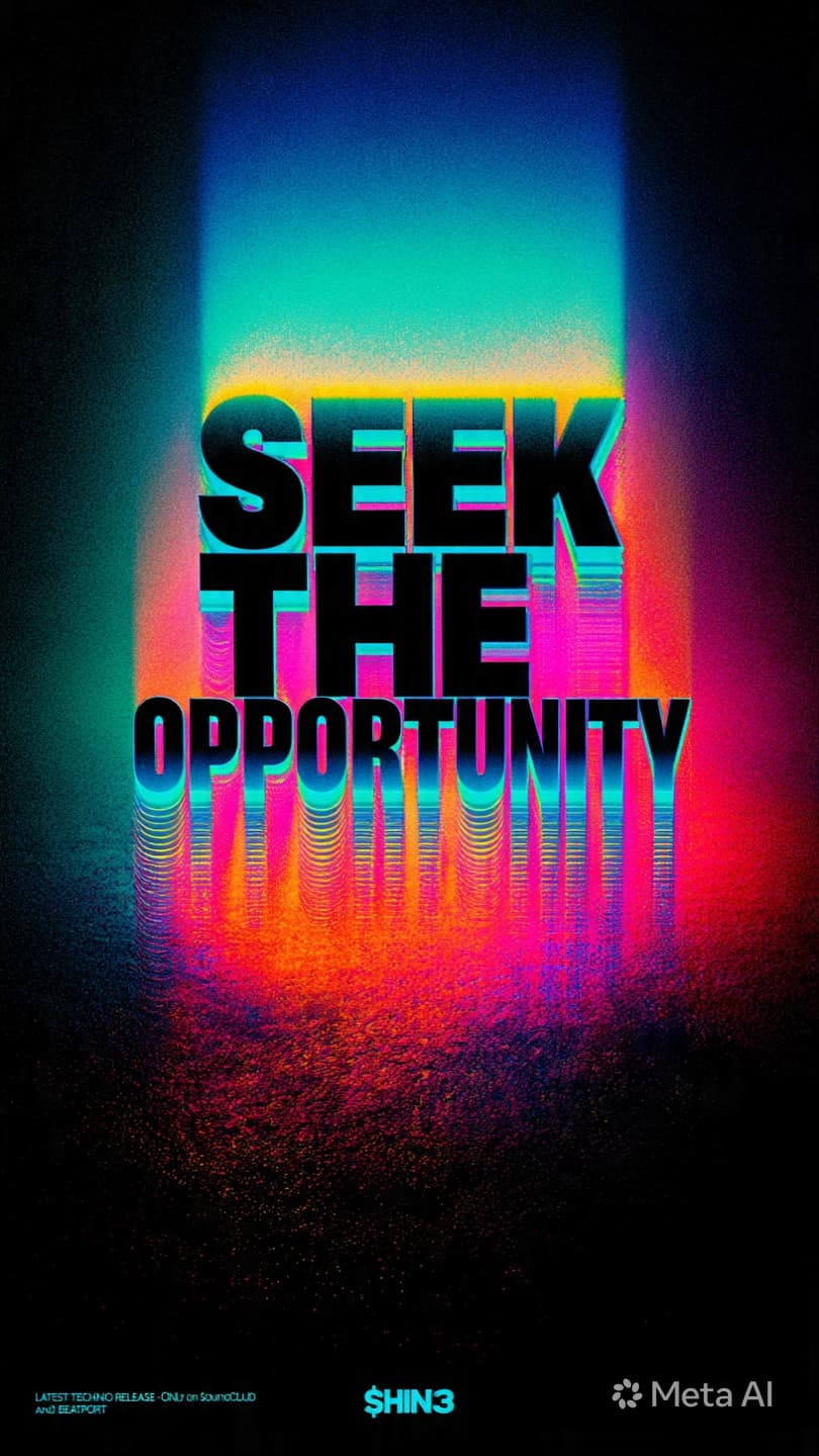 Seek The Opportunity