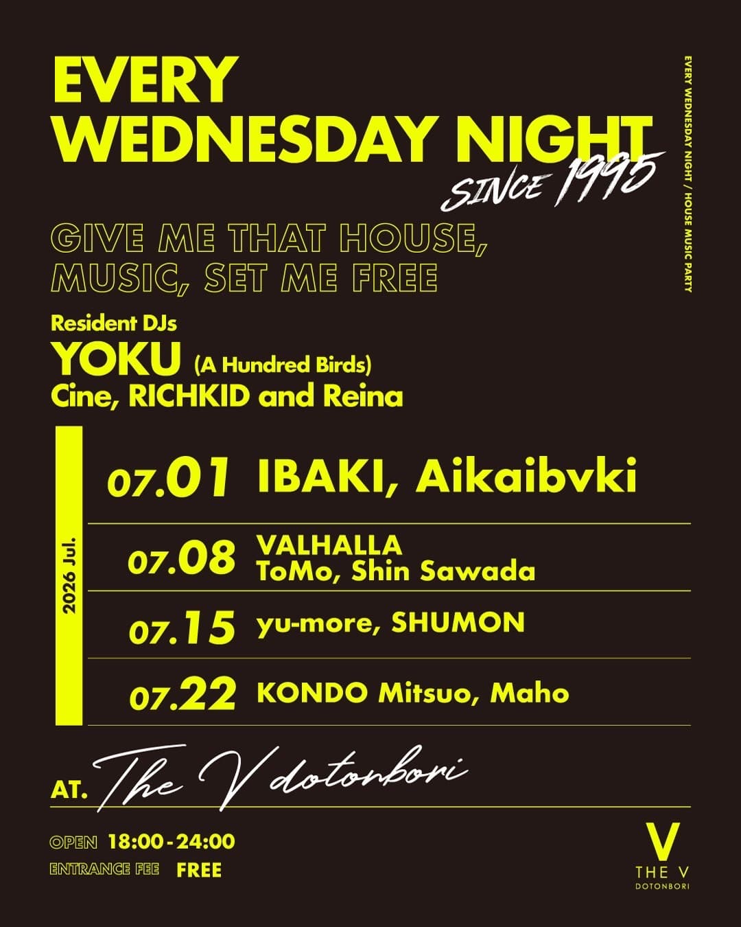 EVERY WEDNESDAY NIGHT