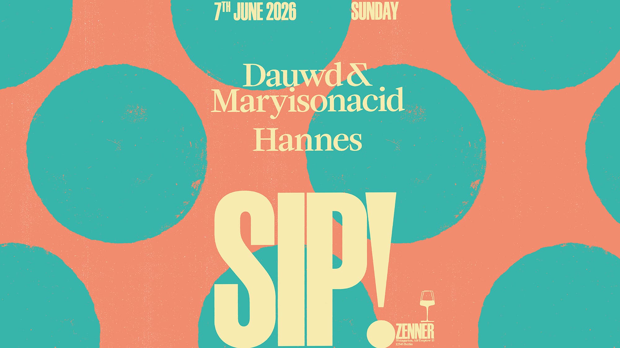 SIP! with Dauwd & Maryisonacid, Hannes
