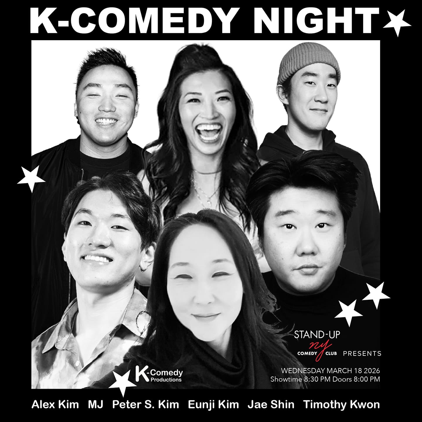 Stand Up NY presents K-Comedy Night