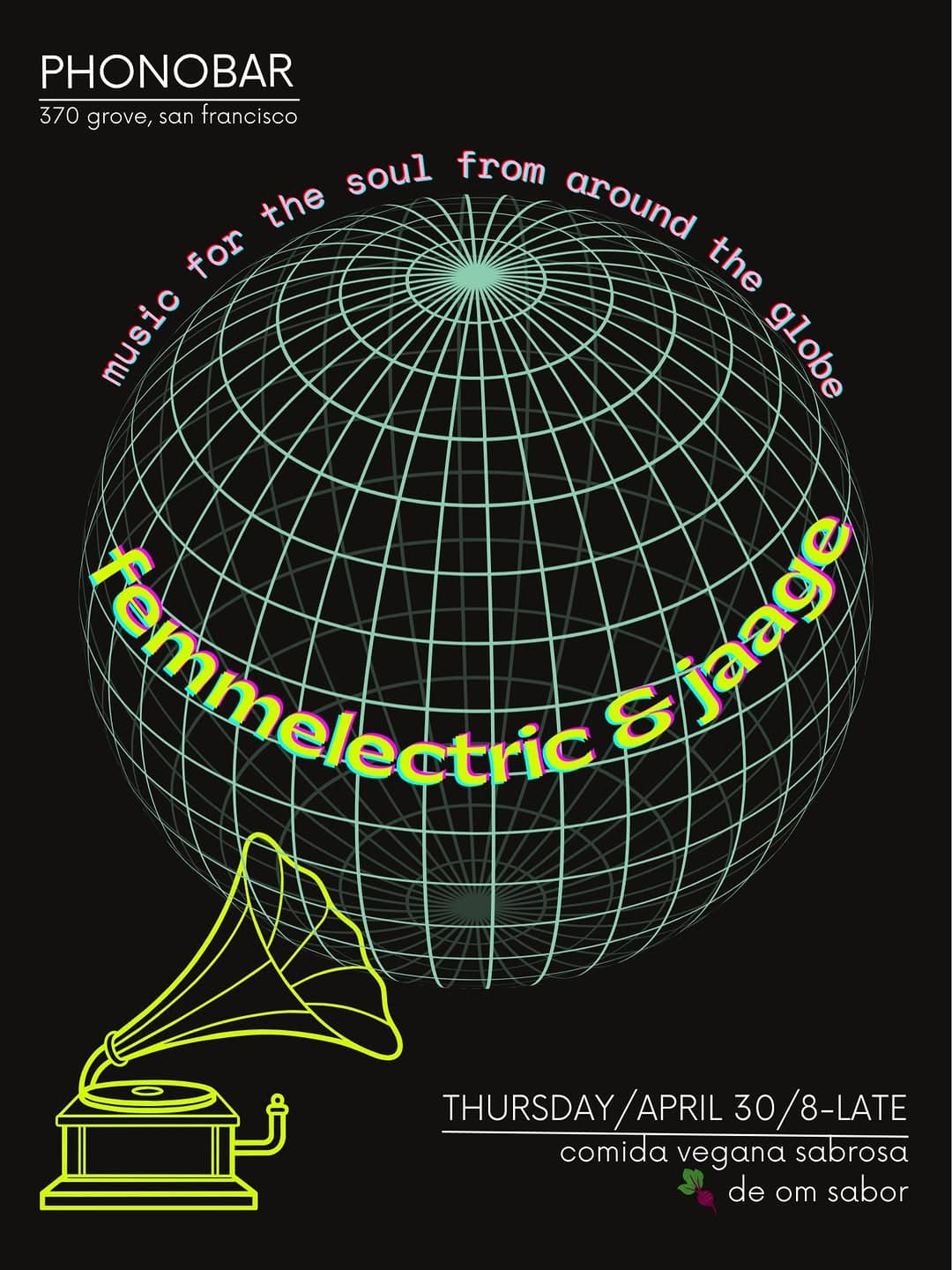 Femme Electric & Jaage at Phonobar