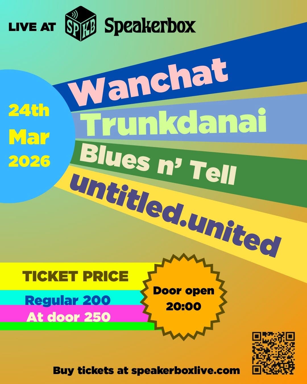 Live performances from four indie bands