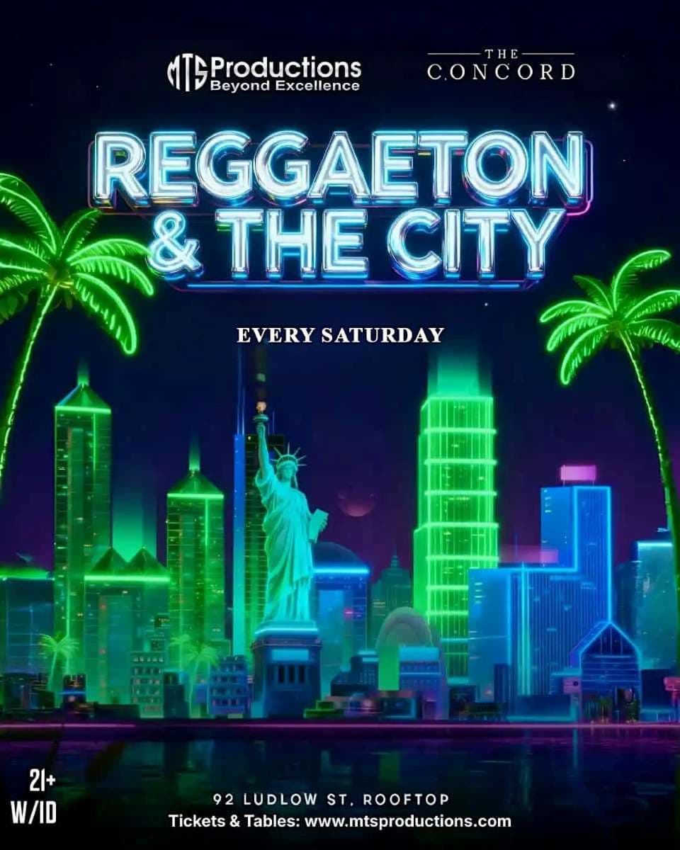 Reggaeton & the City Rooftop Party Saturday