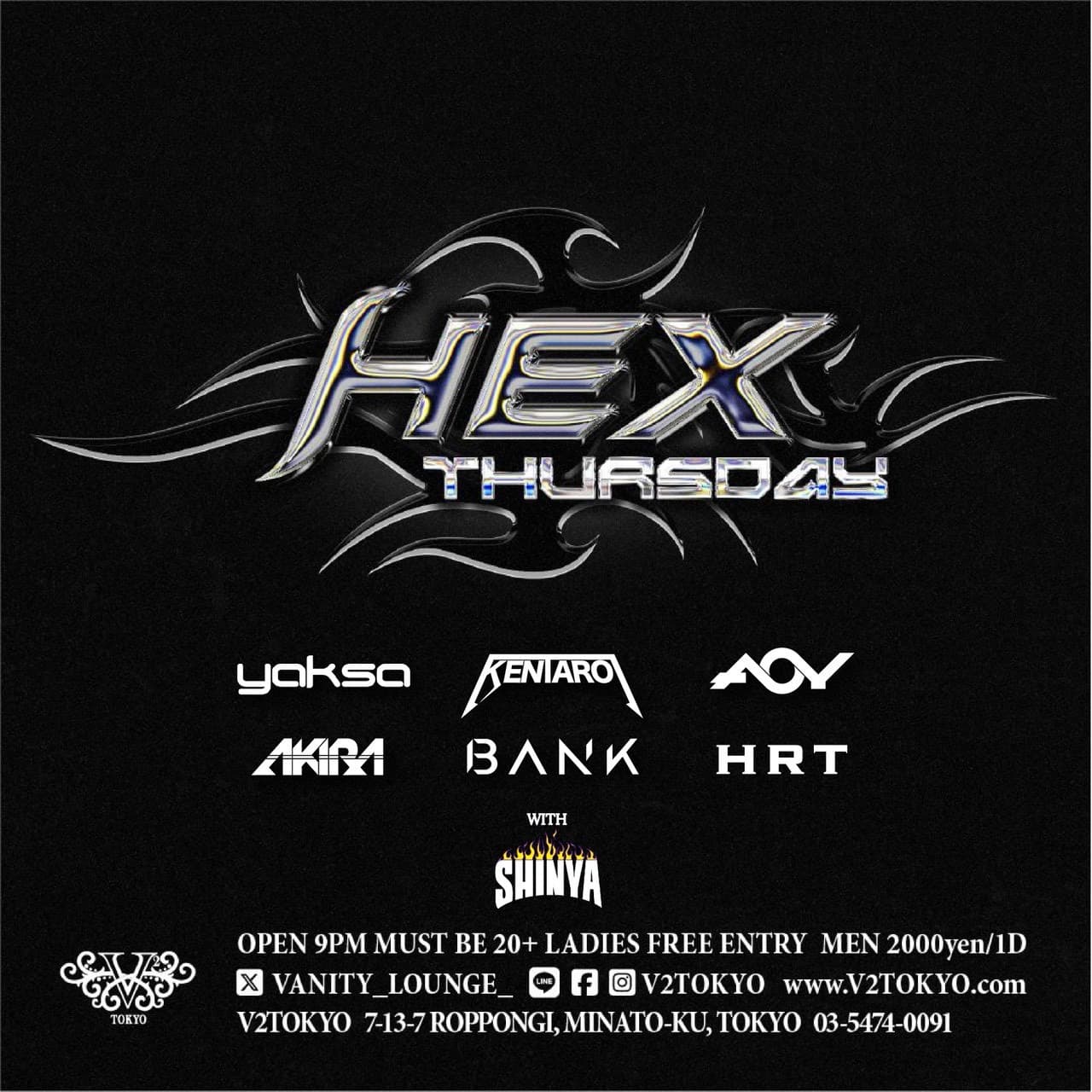 HEX at V2TOKYO