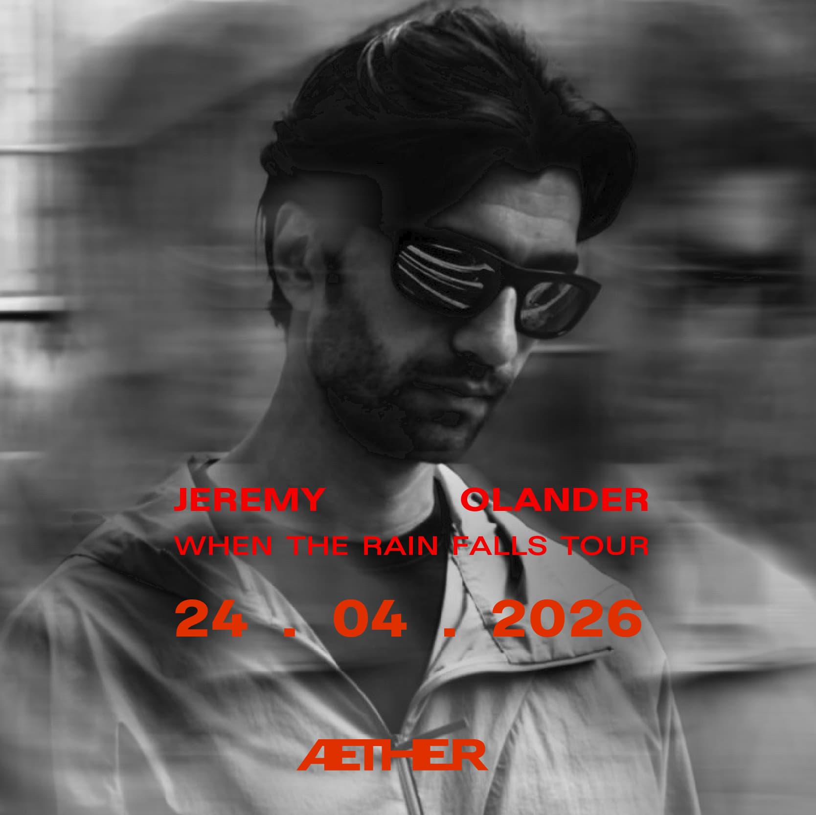 Jeremy Olander: WHEN THE RAIN FALLS TOUR