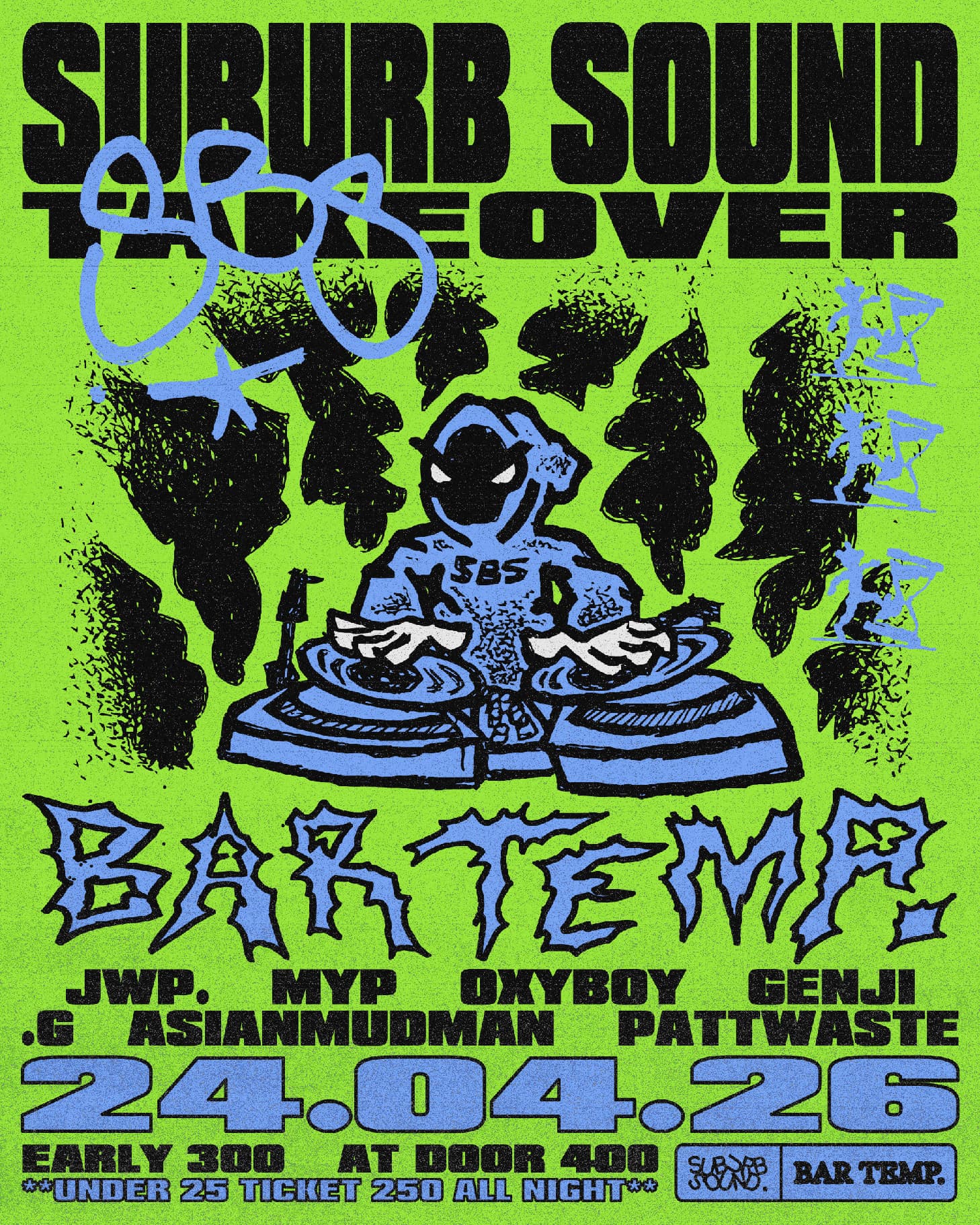 SUBURB SOUND take over BARTEMP