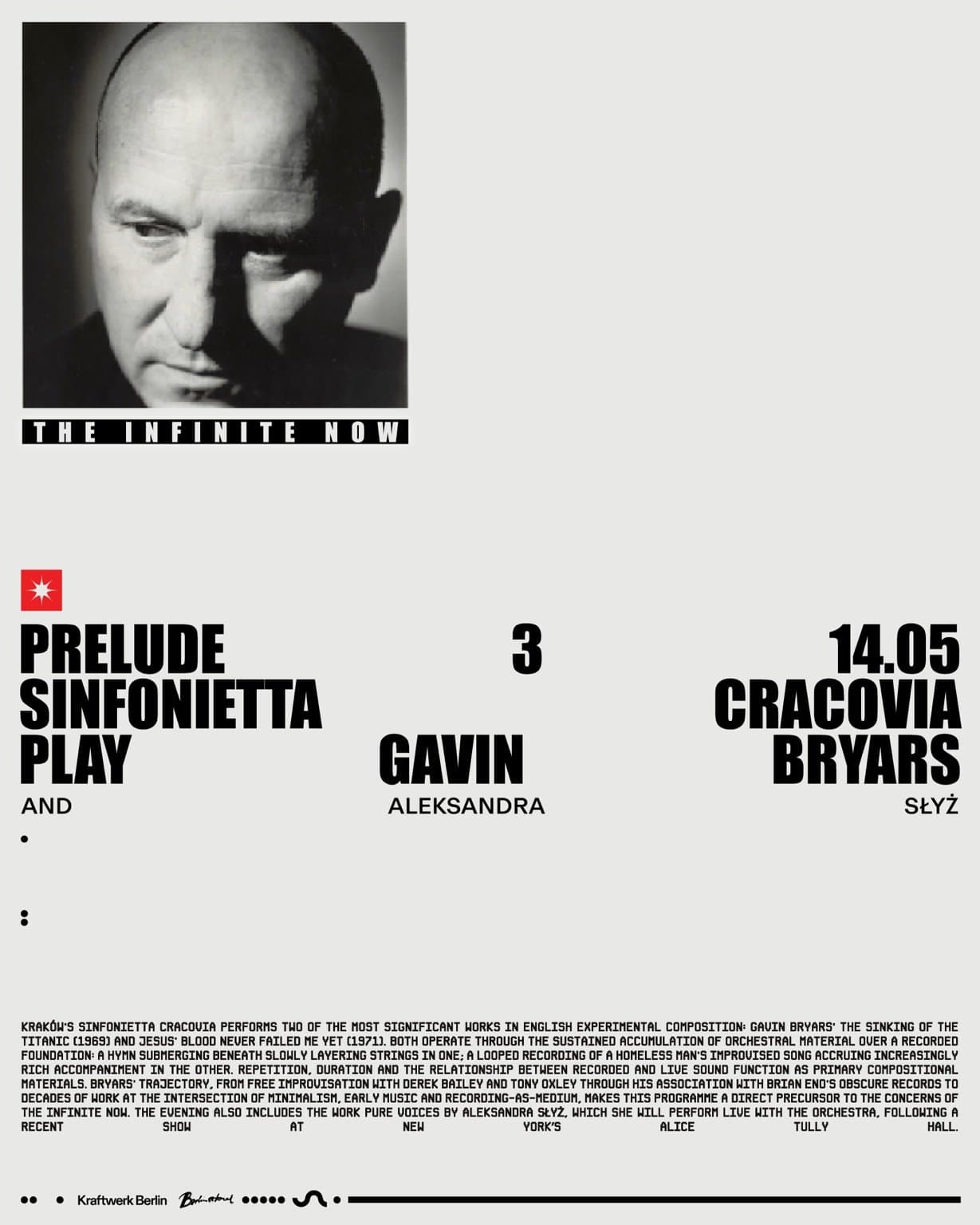 Prelude 3 - Sinfonietta Cracovia plays Gavin Bryars and Aleksandra Słyż