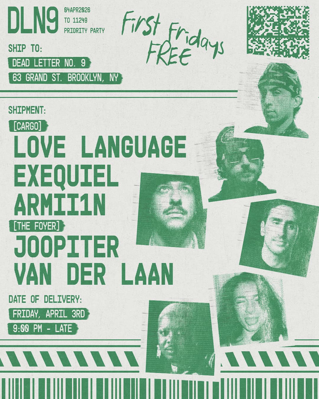Love Language, Exequiel, Armii1n, Joopiter, Van Der Laan - Dead Letter No.9