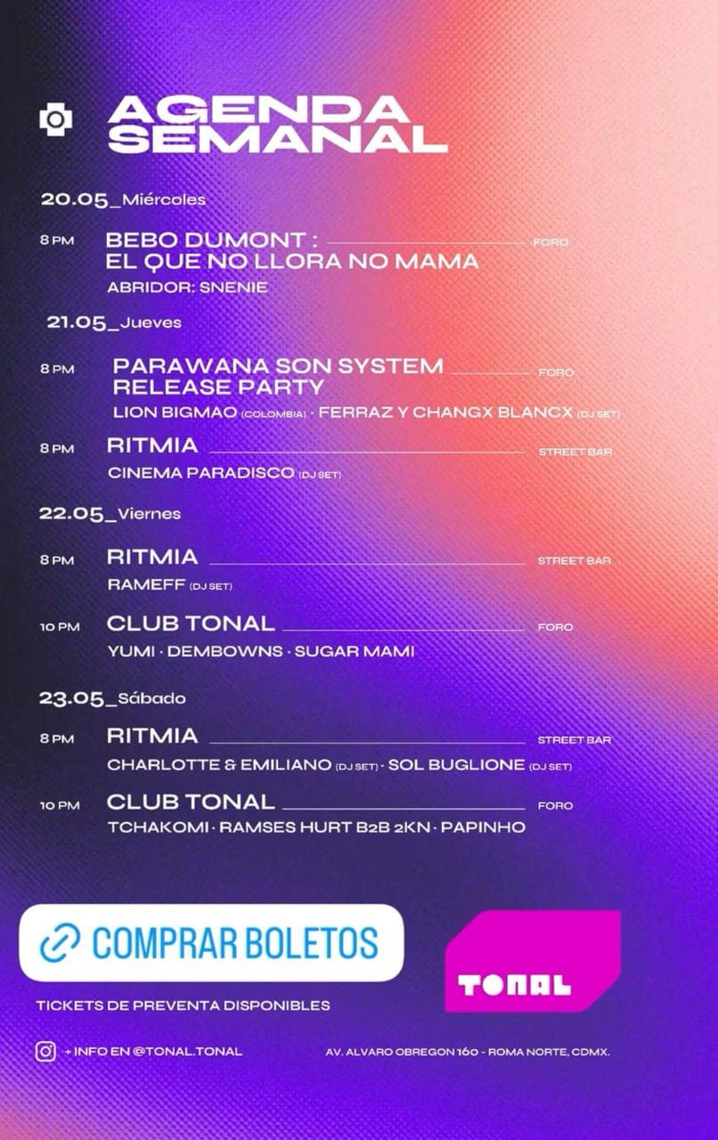 Agenda Tonal