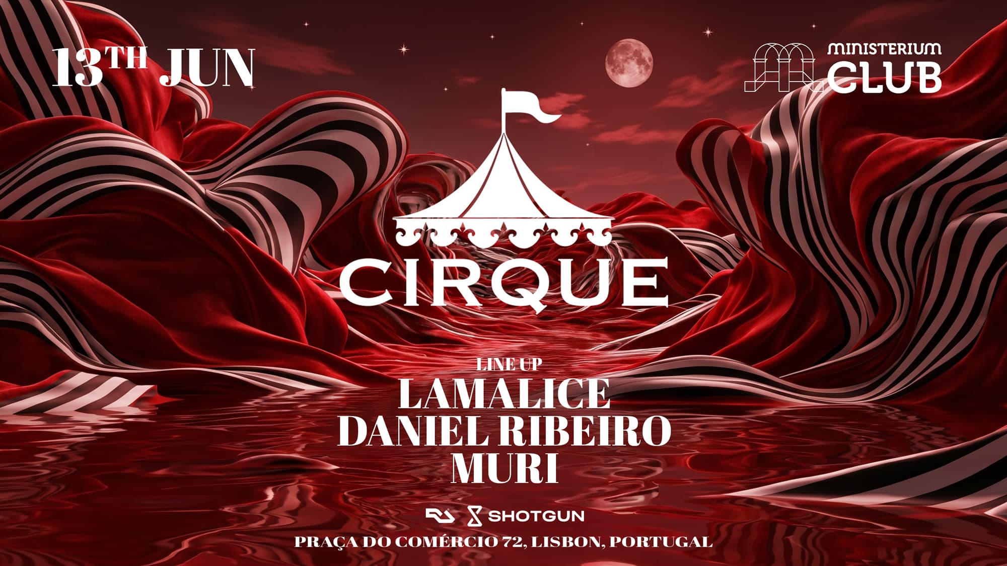 Cirque with LAMALICE, Daniel Ribeiro & MURI