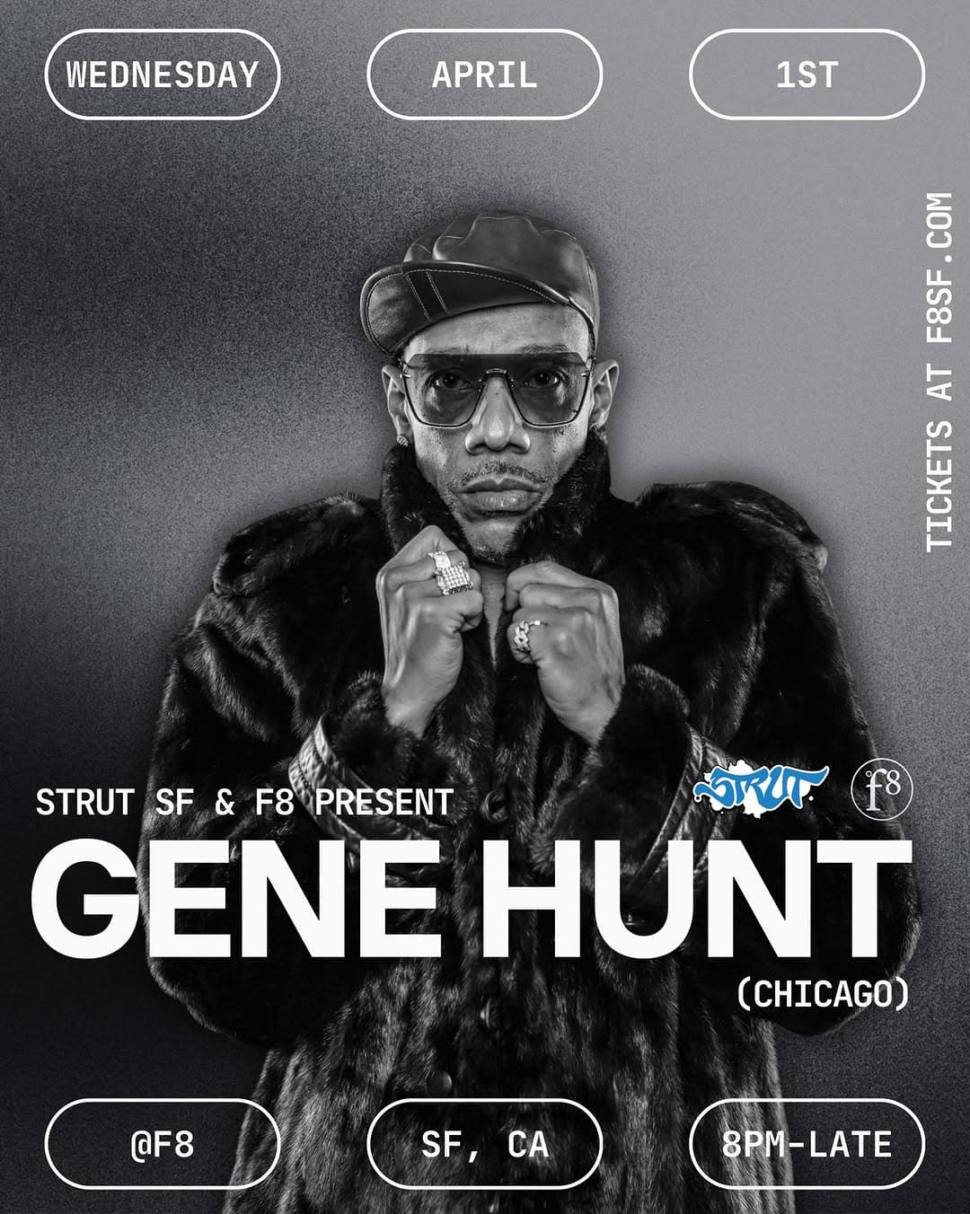 Strut SF & F8 present Gene Hunt