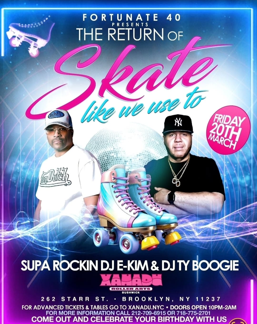 Xanadu Roller Arts Event