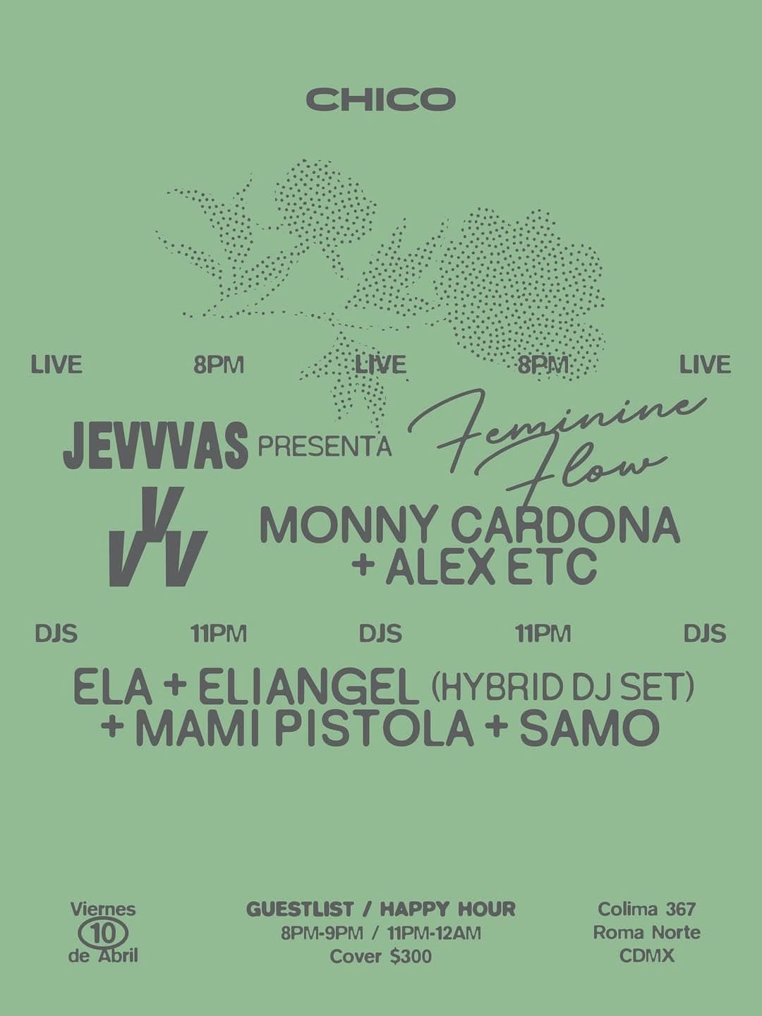 JEVVVAS presents Feminimflow