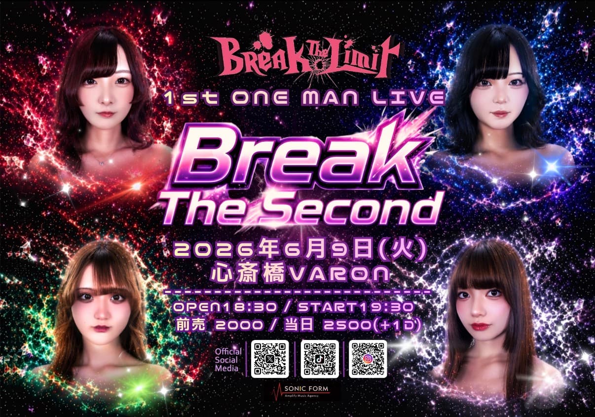 BreakTheLimit 1st ワンマンライブ Break The Second