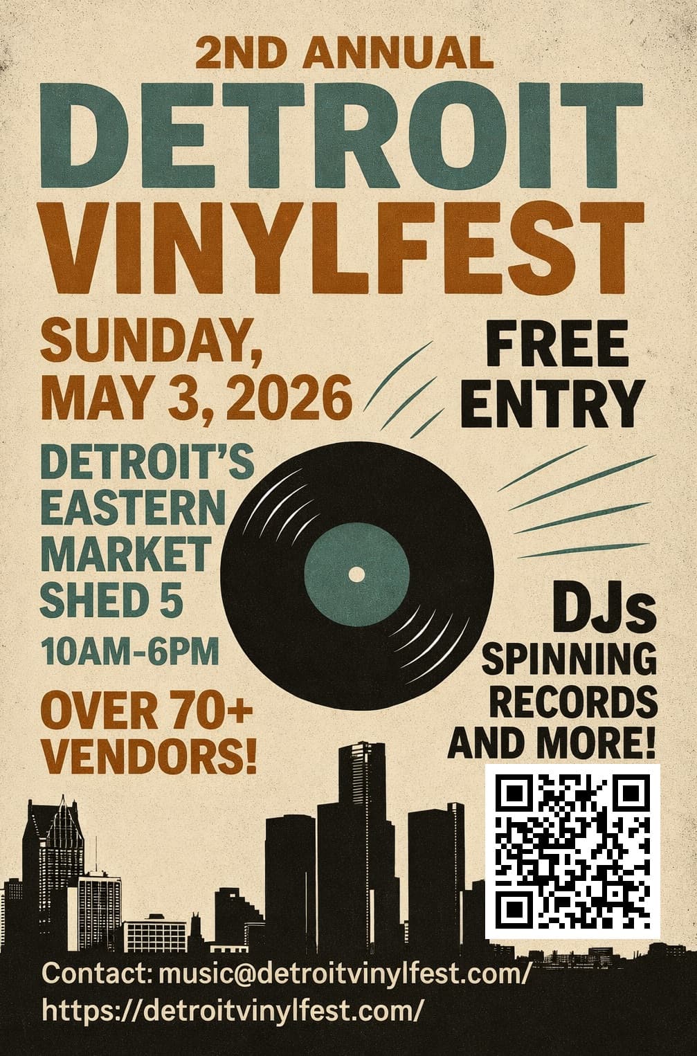 2nd annual Detroit Vinylfest