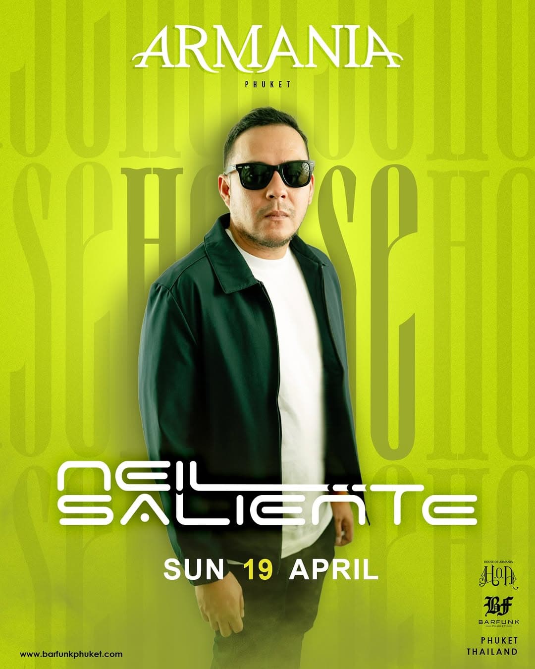 Neil Saliente Live at Armania Phuket