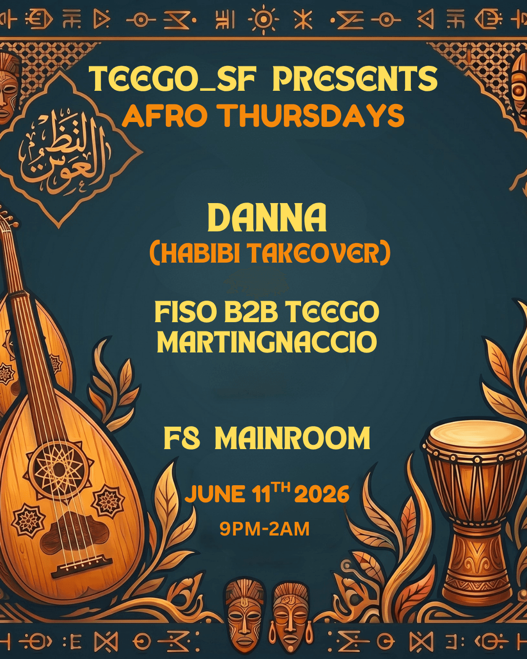 Teego SF presents Afro Thursdays