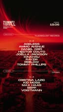 Tunnel OFF BCN: Hector Couto, Reelow, Voigtmann, Sepp, Tommy Phillips, KinAhau, Joëlla Jackson