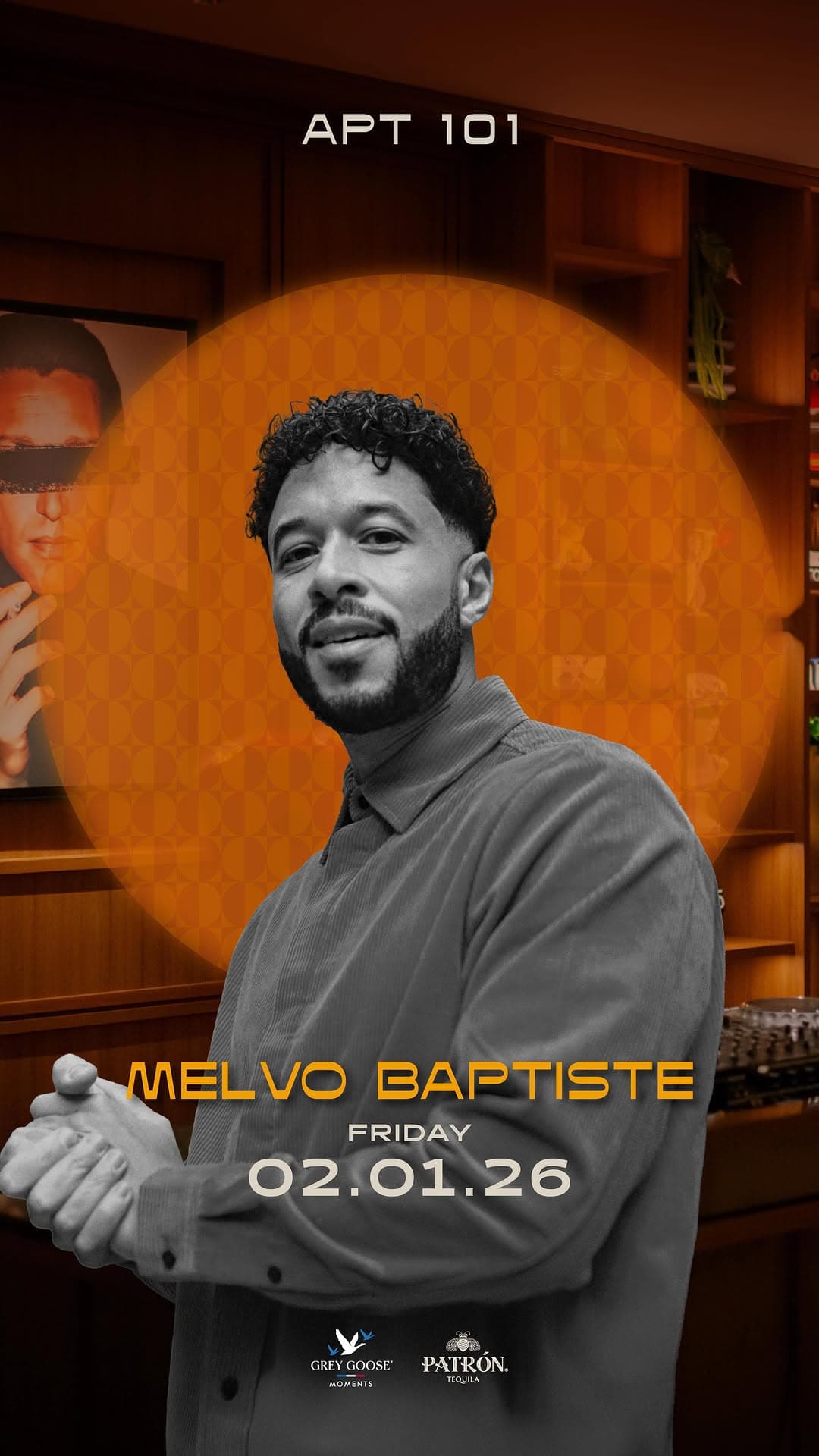 Melvo Baptiste at APT 101