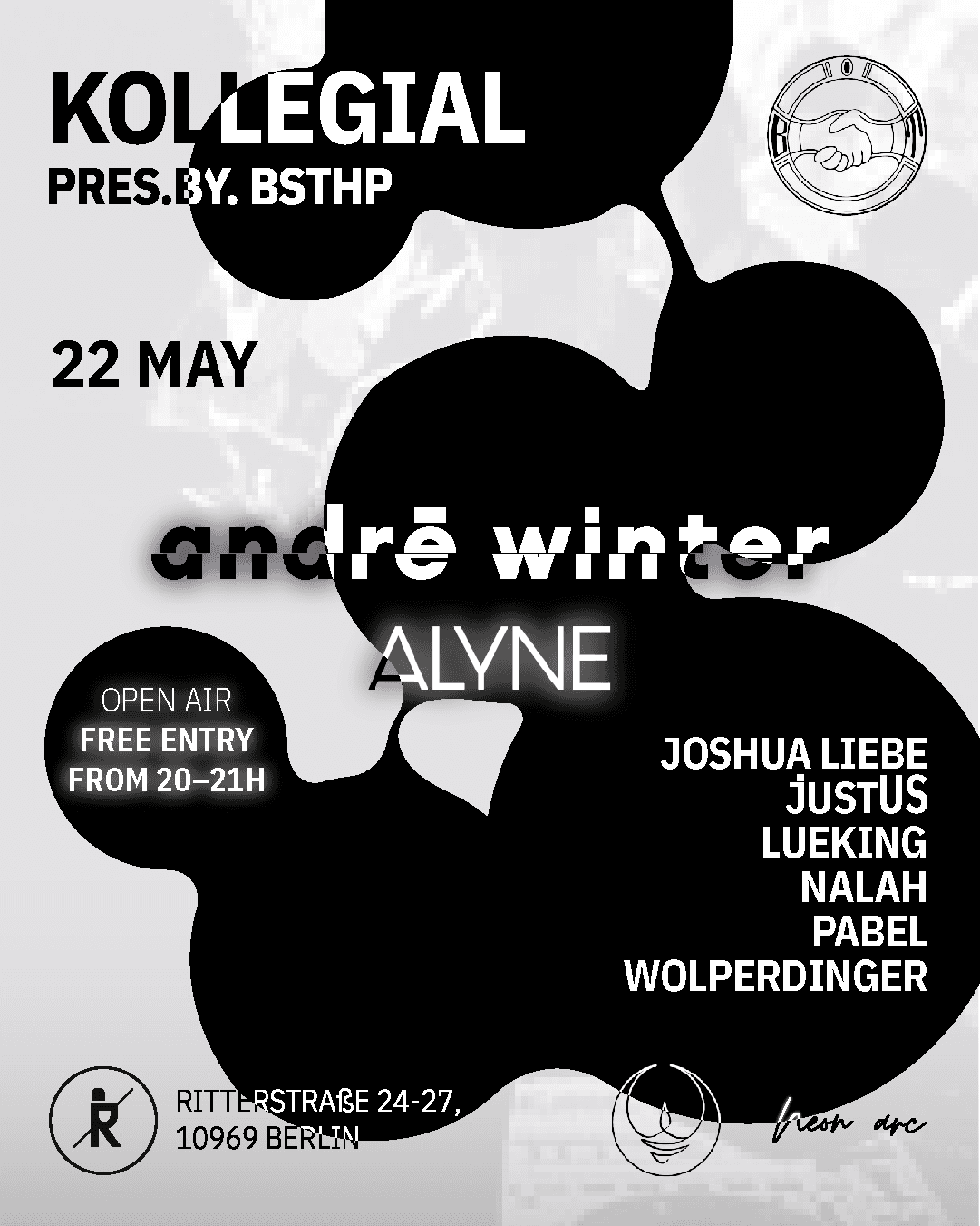 KOLLEGIAL pres. by BSTHP - free entry until 9pm