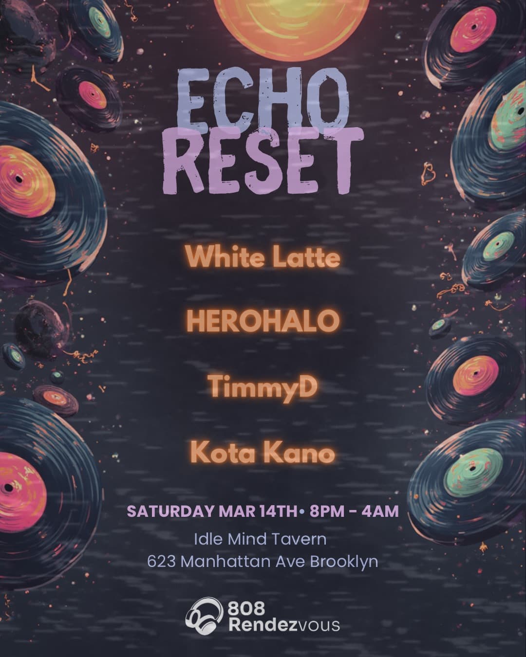 Echo Reset: White Latte, HEROHALO, TimmyD, Kota Kano