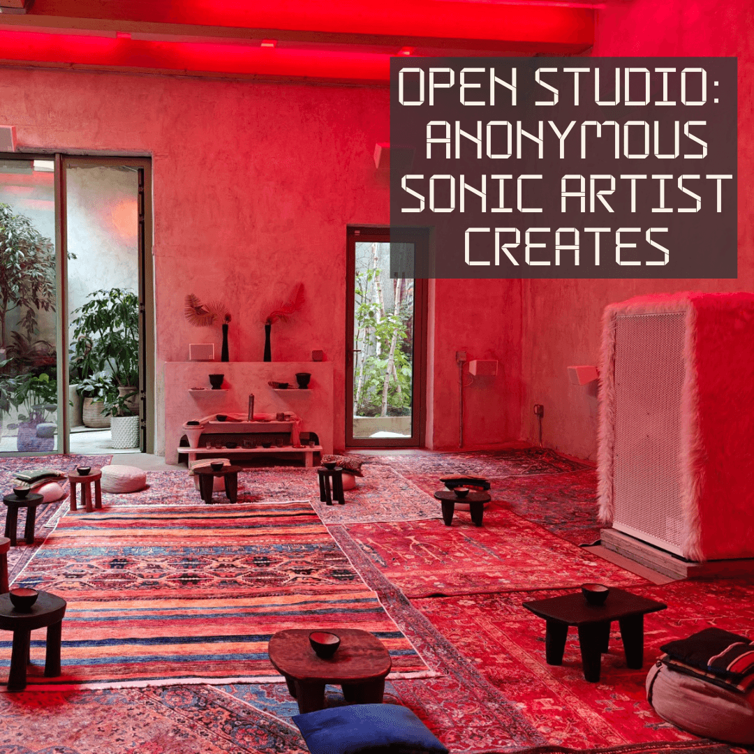 Anonymous Sonic Artist Creates - Open Studio
