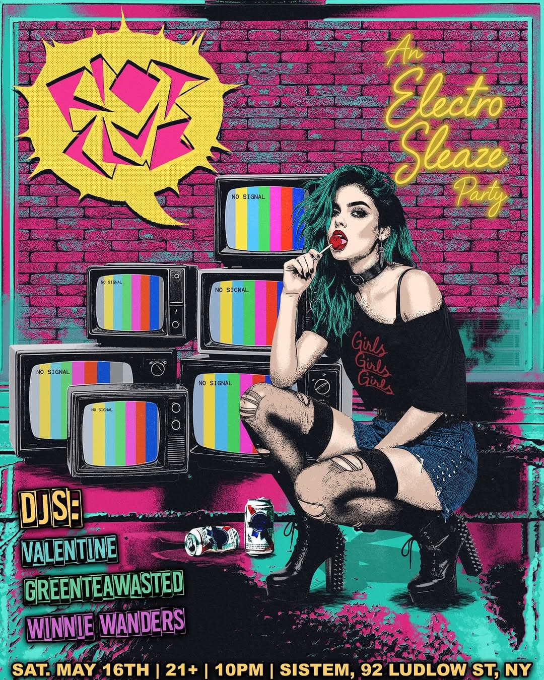Riot Club (An Electro Indie Sleaze Party)