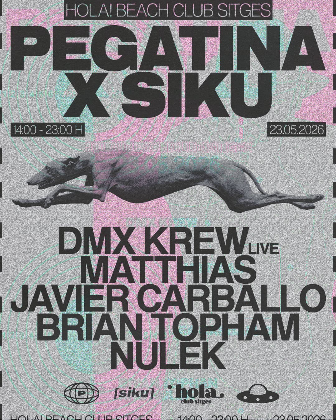 Pegatina x Siku at Hola Beach Club pres. DMX Krew live + Matthias
