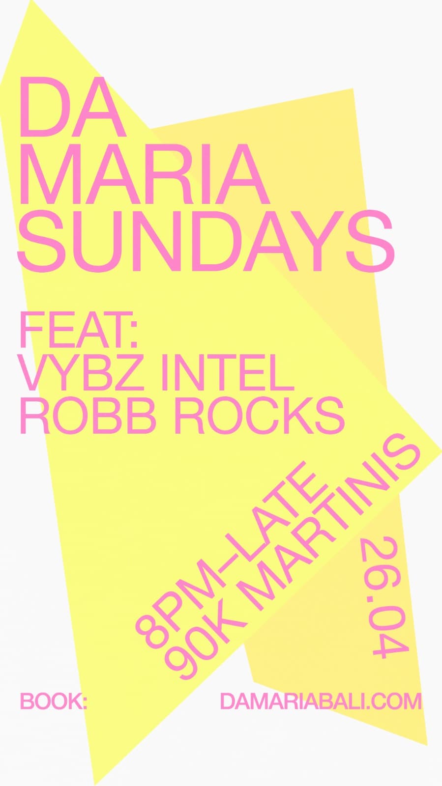 Da Maria SUNDAY